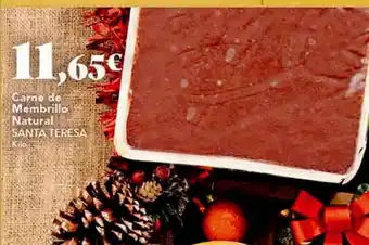 Gadis Carne de membrille natural santa teresa kilo oferta