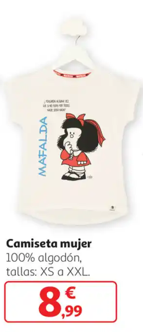 Alcampo Camiseta Mujer oferta