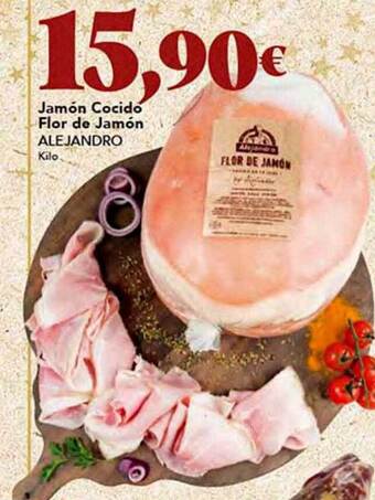 Gadis Jamón cocido flor de jamón alejandro oferta