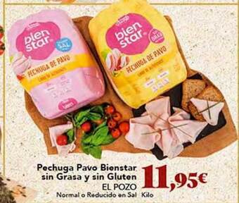 Gadis Pechuga pavo bienstar sin grasa y sin gluten el pozo oferta