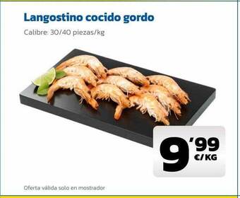 AhorraMas Langostino cocido gordo oferta
