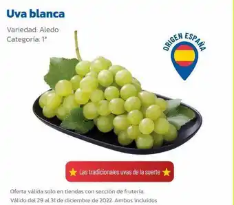 AhorraMas Uva blanca oferta