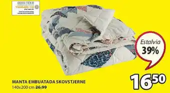 JYSK Manta embuatada skovstjerne oferta