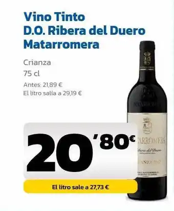 AhorraMas Vino titno d.o. ribera del duero matarromera oferta