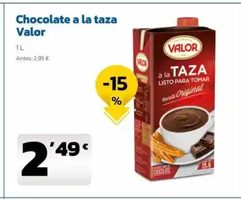 AhorraMas Chocolate a la taza valor oferta