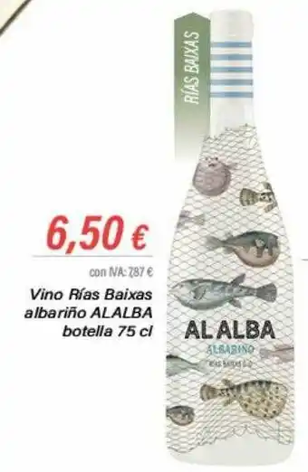 Cash Ifa Vino rías baixas albariño alalba botella oferta