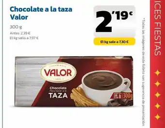 AhorraMas Chocoalte a la taza valor oferta
