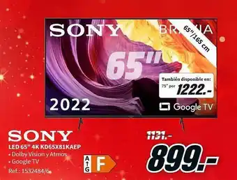 MediaMarkt Sony led 65 oferta
