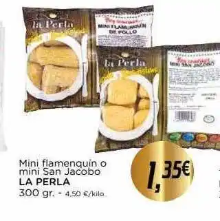 Mini flamenquín o mini san jacobo la perla