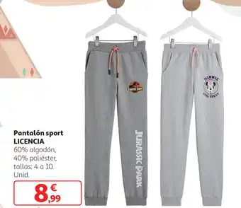 Alcampo Pantalón Sport Licencia oferta