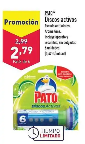 ALDI Pato discos activos oferta