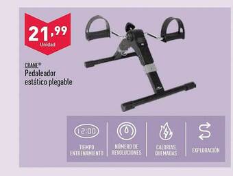 ALDI Crane pedaleador estático plegable oferta