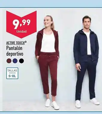 ALDI Active touch pantalón deportivo oferta