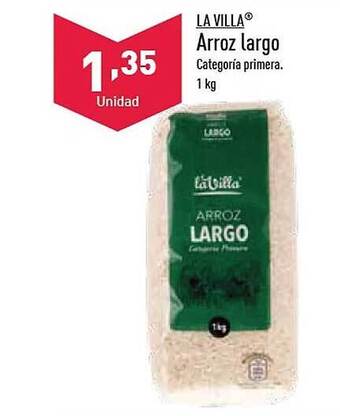 ALDI La villa arroz largo oferta
