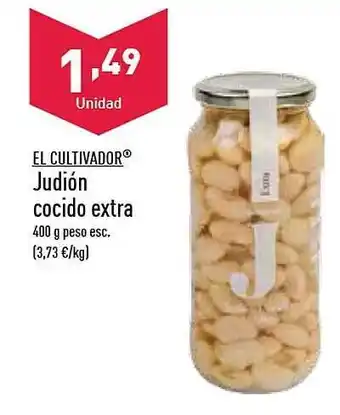 ALDI El cultivador judión cocido extra oferta