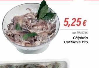 Cash Ifa Chipirón california kilo oferta