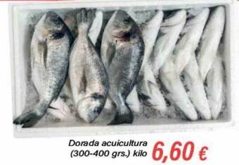 Cash Ifa Dorada acuicultura kilo oferta