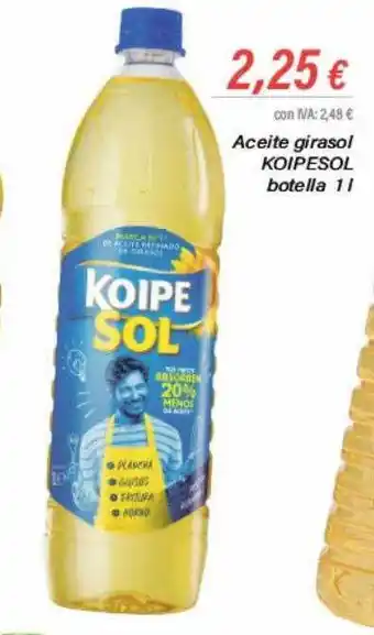 Cash Ifa Aceite girasol koipesol botella oferta