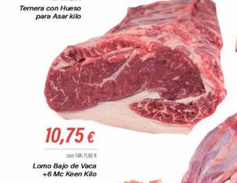 Cash Ifa Lomo bajo de vaca +6 mc keen kilo oferta