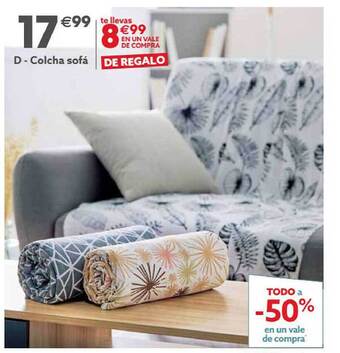GiFi Colcha sofá oferta