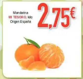 Masymas Mandarina mi tesoro kilo origen espana oferta