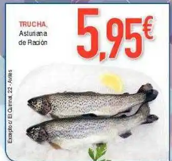 Masymas Trucha asturiana de ración oferta