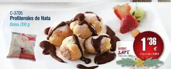 Abordo Profiteroles de nata bolsa oferta