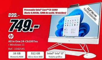 MediaMarkt Hp all in one 24-cb1007ns oferta