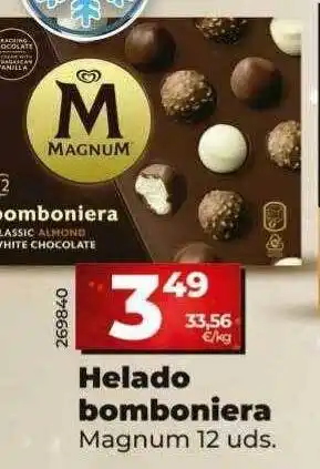 Dia Helado bomboniera magnum 12 oferta