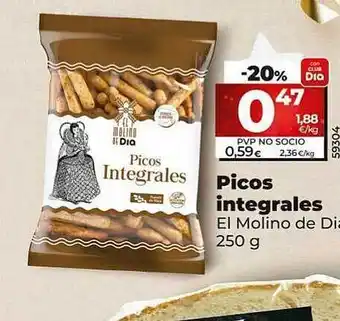 Dia Picos integrales el molinos de dia oferta
