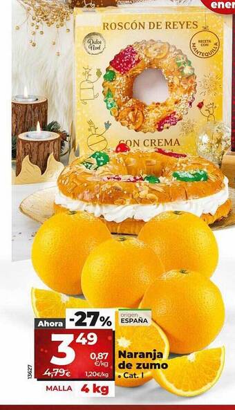 Dia Naranja de zumo oferta
