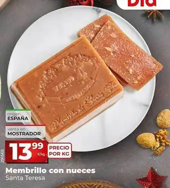 Dia Membrillo con nueces santa teresa oferta