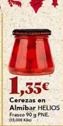 Gadis Cerezas en almibar helios frasco oferta