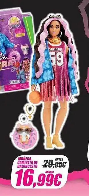 Toy Planet Muñeca camiseta de baloncesto oferta