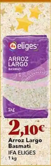 Gadis Arroz largo basmati ifa eliga oferta