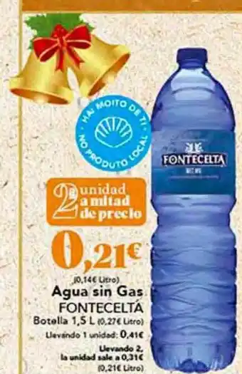 Gadis Agua sin gas fontecelta botella oferta