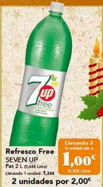 Gadis Refresco free seven up pet oferta