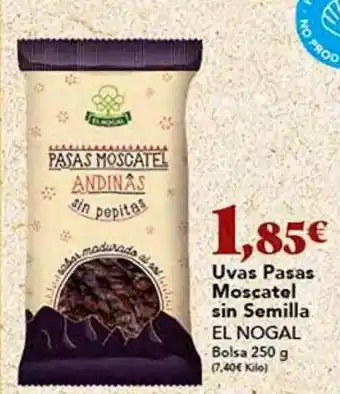 Gadis Uvas pasas moscatel sin semilla el nogal oferta
