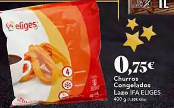 Gadis Churros congelados lazo ifa eliges oferta