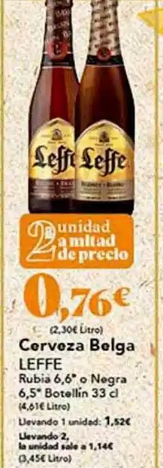Gadis Cerveza belga leffe oferta