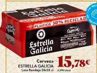 Gadis Cerveza estrella galicia lata bandeja 24 oferta