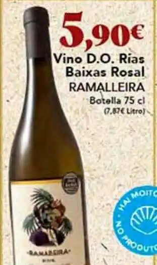 Gadis Vino d.o. rias baixas rosal ramalleira botella oferta