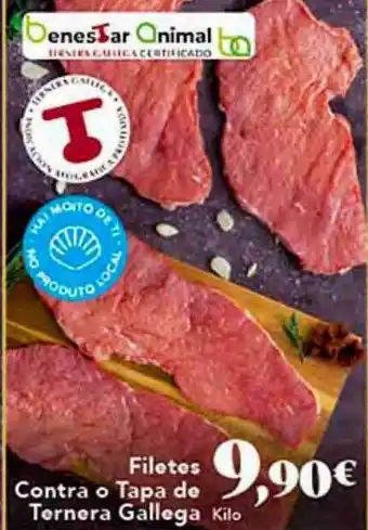 Gadis Filetes contra o tapa de ternera gallega kilo oferta