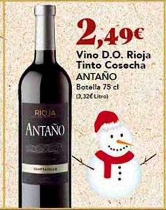Gadis Vino d.o. rioja tinto cosecha antaño oferta