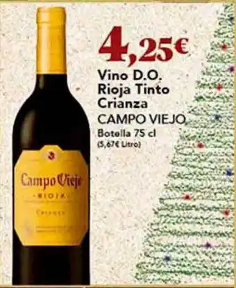 Gadis Vino d.o. rioja tinto crianza campo viejo botella oferta