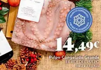 Gadis Pulpo congelado grande el rey del pulpo oferta