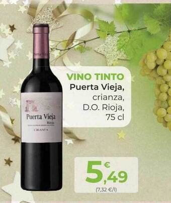 SPAR Gran Canaria Vino tinto puerta vieja oferta