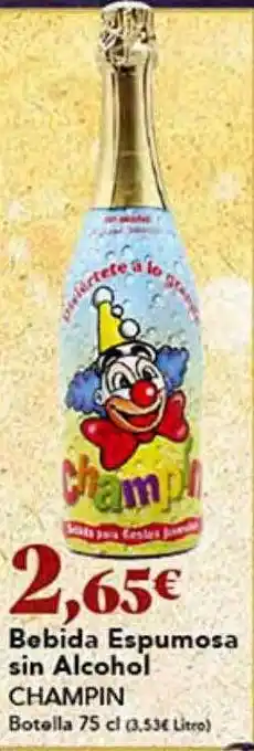 Gadis Bebida espumosa sin alcohol champin botella oferta