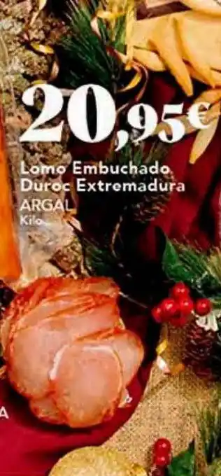 Gadis Lomo embuchado duroc extremadura argal kilo oferta