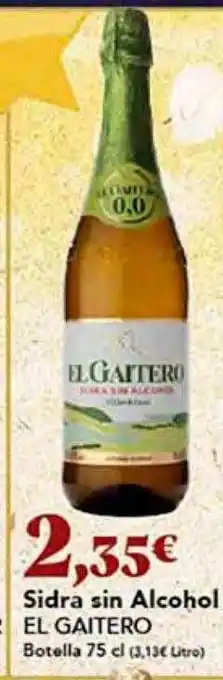 Gadis Sidra sin alcohol el gaitero oferta
